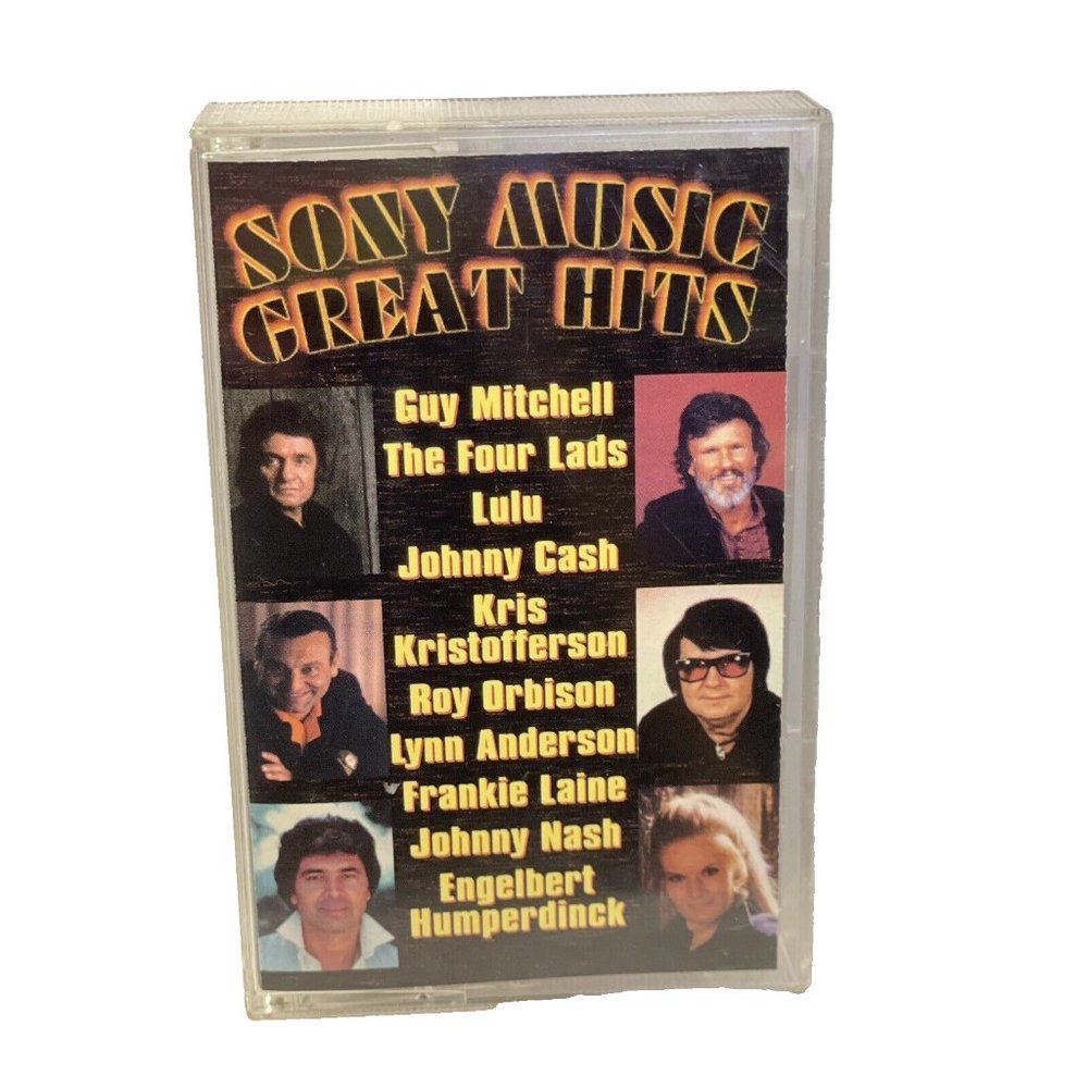 Sony Music Great Hits (Cassette, 1996) Sony Music Special Products BT 26913 VG+